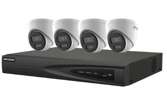 Hikvision - EKI-K41T44C - KIT 4KNVR 4CH1TB 4TR 4MP2.8M