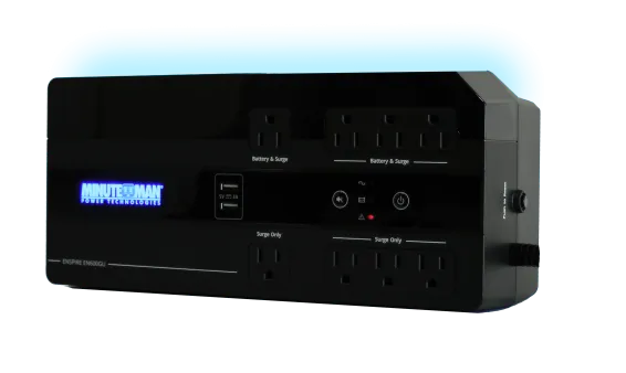 MINUTEMAN - EN600GU - UPS600VA USB 4-Bat/4-Surge Outlets