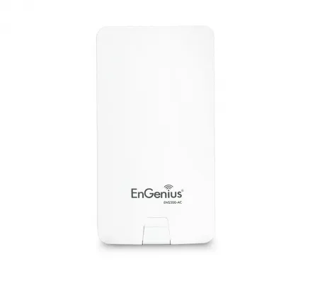 Engenius - ENS500-AC - Wi-Fi 5 Outdoor 5 GHz 11ac Wave 2 PtP Wireless Bridge