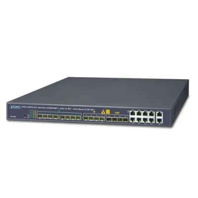 Planet - EPL-8000 - 8 PON GEPON OLT with 8-Port 10/100/1000T + 4-Port 1G SFP + 4-Port Shared 1G/10G SFP+