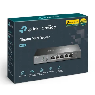 TP-Link - ER605 - OMADA GIGABIT MULTI- WRLS WAN VPN ROUTER