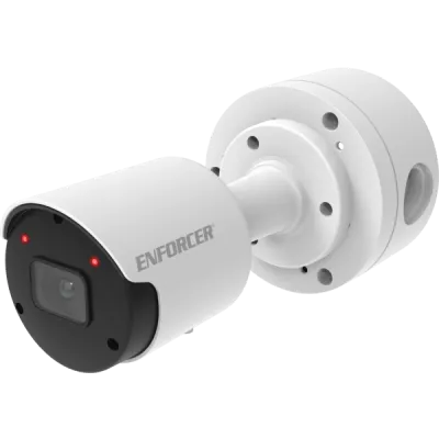 SECO-LARM - EV-N1506-2W4Q - IP Fixed Bullet Camera, 5MP, 2.8mm, H.264/MJPEG, Dual Stream. ONVIF Profile S, 12VDC, PoE