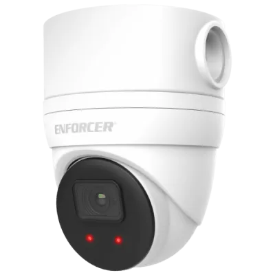 SECO-LARM - EV-N2506-2W4Q - IP Fixed Turret Camera, 5MP, 2.8mm, H.264/MJPEG, Dual Stream. ONVIF Profile S, 12VDC, PoE