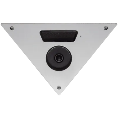 SECO-LARM - EV-N4506-2S4Q - IP Corner Mount Camera, 1/2.9" Sony 5 megapixel CMOS, 1440p resolution, H.265/MJPEG, Dual Stream. ONVIF Profile S, 12VDC, PoE