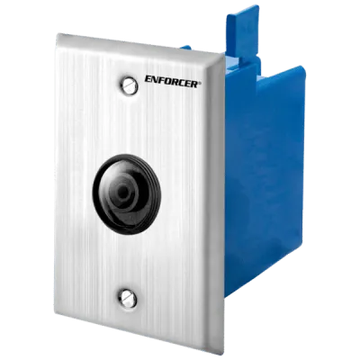 SECO-LARM - EV-N5205-3S4Q - IP Wall-Plate Camera, 1/2.9" Sony 2.43 megapixel CMOS, 1080p resolution, H.264/MJPEG, Dual Stream. ONVIF Profile S, 12VDC, PoE