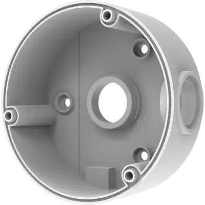 SECO-LARM - EV-SMWQ - Junction Box Bracket for Mini Vandal Dome Camera - White