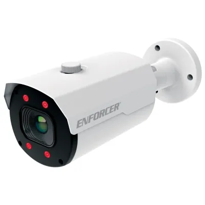 SECO-LARM - EV-Y1501-AMWWQ - 5MP 4-in-1 HD Varifocal Bullet Camera, 2.8~12mm lens, 2592x1944 resolution, 1/2.7" 5MP CMOS, DWDR/2D-NR, TVI/CVI/AHD/Analog format, up to 115' illumination, 30 SMT IR LEDs, Joystick OSD Control, weather-resistant (IP66), 