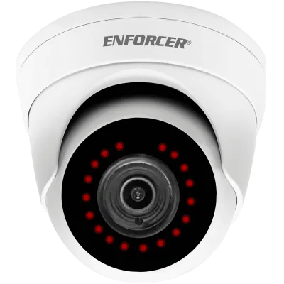 SECO-LARM - EV-Y2251-A2WQ - 2MP 4-in-1 HD Fixed Turret Camera, 2.8mm lens, 1920x1080 resolution, DWDR/2 and 3D-NR, TVI/CVI/AHD/Analog format, up to 65' illumination, 18 SMT IR LEDs, Joystick OSD Control, 121º viewing angle, 12VDC, vandal-resistant an