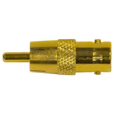 SECO-LARM - EVA-CB0R1Q - BNC-to-RCA Gold-Plated Connector