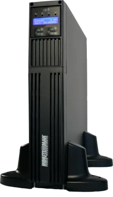 Minuteman - EXR2000RT2U - 4 EXR Series True Sine Wave Extended Runtime Line Interactive UPS Rack/Tower/Optional Wallmount Dot Matrix LCD Display