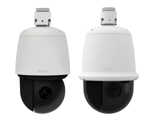 ExacqVision - IFS02-P07-IIA4 - Illustra Flex Gen4 2MP PTZ, Edge AI, TDN w/IR, TWDR, IK10, Indoor