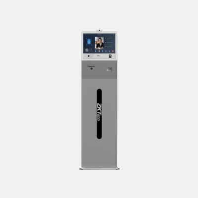 ZKTeco USA - FK1013+ - Body Temperature + Mask Detection Visitor Management Kiosk