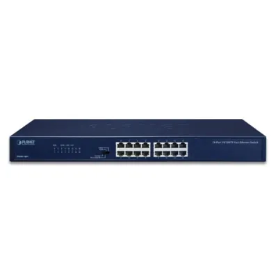 Planet - FNSW-1601 - 16-Port 10/100BASE-TX Fast Ethernet Switch