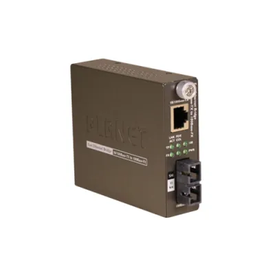 Planet - FST-802S15 - 10/100Base-TX to 100Base-FX (SC) Smart Media Converter - Single Mode 15KM