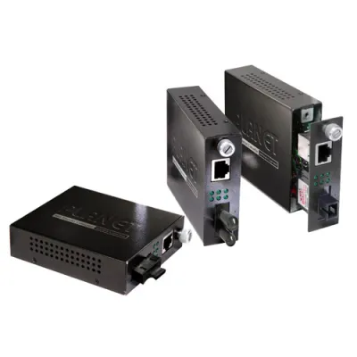 Planet - FST-806A60 - 10/100Base-TX to 100Base-FX WDM Smart Media Converter - Tx: 1310) - 60KM