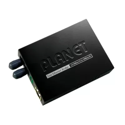 PLANET - FT-801 - 10/100Base-TX to 100Base-FX (ST) Bridge Media Converter, LFPT Supported