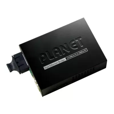 PLANET - FT-802 - 10/100Base-TX to 100Base-FX (SC) Bridge Media Converter, LFPT Supported