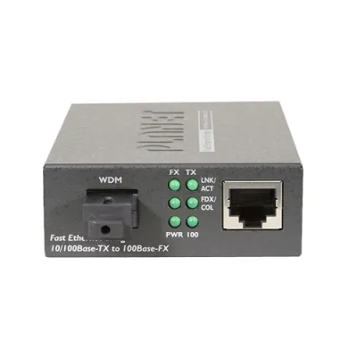 Planet - FT-806A20 - 10/100TX - 100Base-FX (WDM) Bi-directional Fiber Converter - 1310nm - 20KM, LFPT