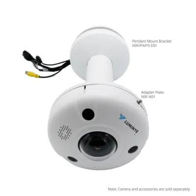 Luminys - N9F-12RA1 - 12MP AI IP Fisheye 1.85mm, IR LEDs
