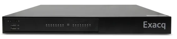 ExacqVision - IP16-16T-GPL - 4TB PoE+ G-Series IP Desktop NVR Linux with 16 IP Professional licenses (16 max)