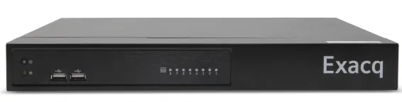 ExacqVision - IP08-08T-GPL - IP Desktop 8 port PoE+ G-Series NVR with 8 IP Professional licenses (8 max), 8TB Internal storage. PoE 120W total, 15w simultaneous all ports, 30w max per port. Linux Ubuntu 22.04 LTS OS on SSD, 4GB RAM, 1 X 1GbE, 1