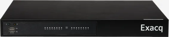 ExacqVision - IP04-02T-G2P16 - 2TB G-Series Desktop PoE Recorder with 16 PoE+ IP Camera Ports