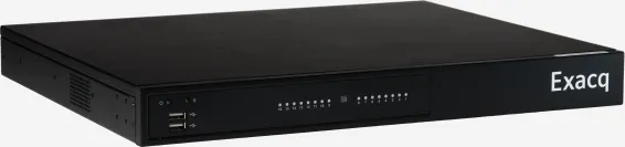 ExacqVision - IP04-02T-G2P16 - 2TB G-Series Desktop PoE Recorder with 16 PoE+ IP Camera Ports