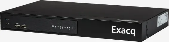 ExacqVision - IP04-02T-G2P08 - 2TB G-Series Desktop PoE Recorder with 8 PoE+ IP Camera Ports