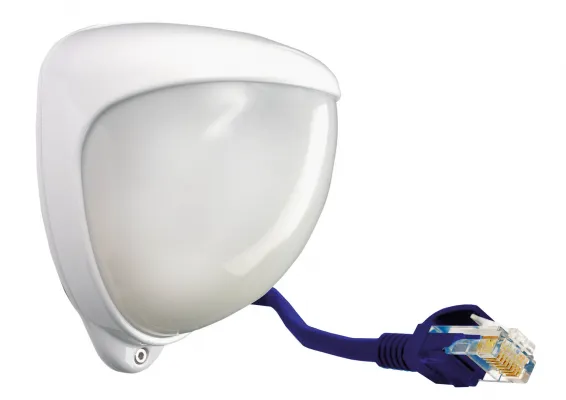 GJD - GJD230 - D-TECT 2 IP Enabled Quad PIR 30m (98ft) Volumetric Motion Detector - Silver housing