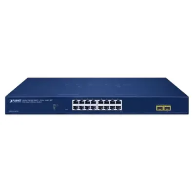 PLANET - GS-2210-16T2S - 16-Port 10/100/1000T + 2-Port 1000X SFP Web Smart Ethernet Switch