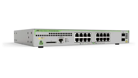 Hanwha - HV-GS970M/18PS-R-10 - 16 port Gigabit Managed PoE+ Switch, 247W 