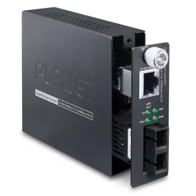 PLANET - GST-802 - 10/100/1000Base-T to 1000Base-SX Smart Gigabit Converter