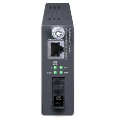 PLANET - GST-806B15 - 10/100/1000Base-T to WDM  Bi-directional Smart Fiber Converter - 1550nm - 15KM