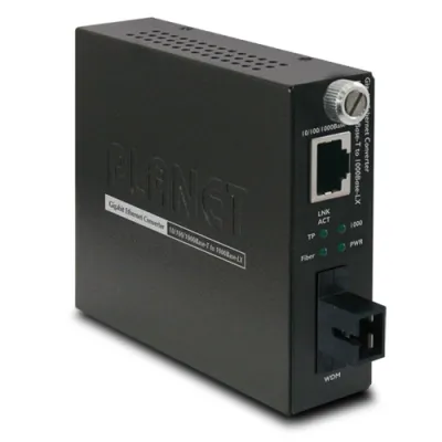 Planet - GST-806B60 - 10/100/1000Base-T to WDM Bi-directional Smart Fiber Converter - 1550nm - 60KM