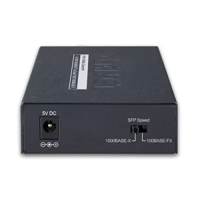 Planet - GT-1205A - 1-Port 10/100/1000BASE-T - 2-Port 100/1000BASE-X SFP Switch/Redundant Media Converter