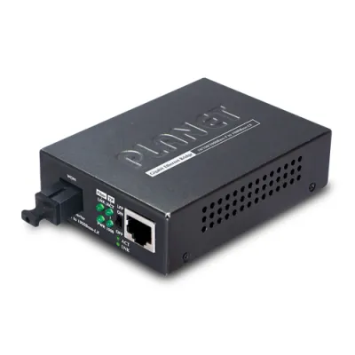 Planet - GT-806A15 - 10/100/1000Base-T to WDM Bi-directional Fiber Converter - 1310nm - 20KM