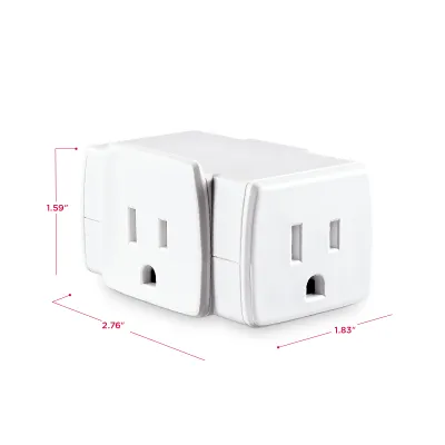 Cyber Power - GT3WT - Three Sided Triple Wall Tap, Expands one grounded outlet into three grounded outlets
