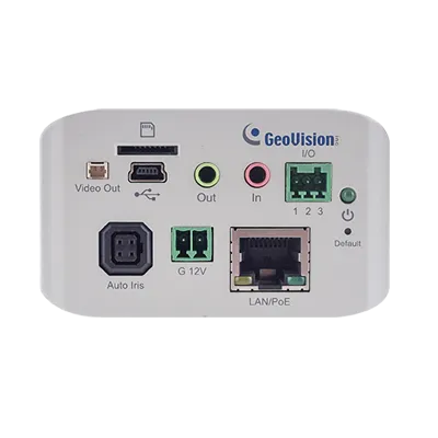 GeoVision - GV-BX2700-FD - Starlight 2MP H.265 Super Low Lux WDR Pro Face Detection Box IP Camera