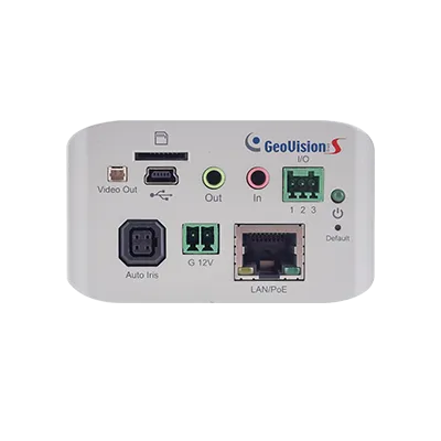 GeoVision - GV-BX8700-FD - 8MP H.265 Super Low Lux WDR Pro Face Detection Box IP Camera