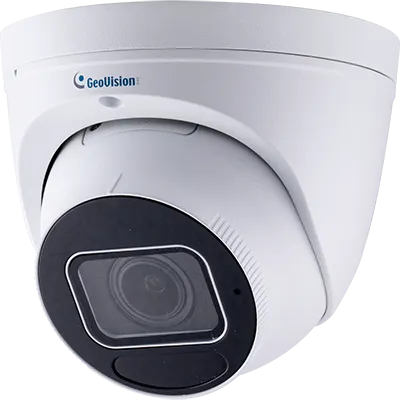 GeoVision - GV-EBD4813 - AI 4MP H.265 5x Zoom Super Low Lux WDR Pro IR Eyeball Dome IP Camera