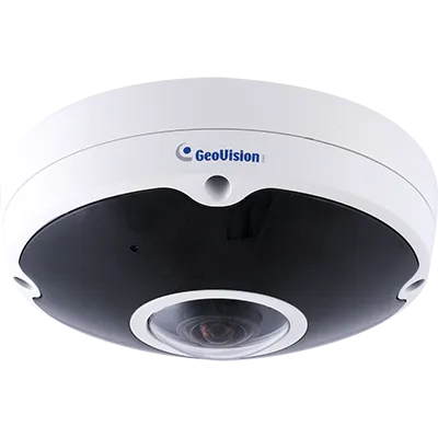 GeoVision - GV-FER12700 - 12MP H.265 Low Lux WDR IR Fisheye Rugged IP Camera