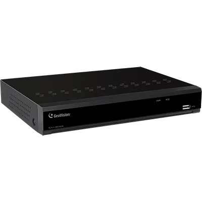 GeoVision - 84-NRL810P-UA0U - 8CH, 4K PoE Standalone NVR 1 Bay, H.265/H.264