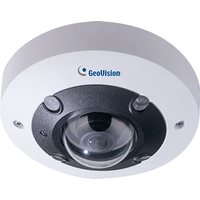 GeoVision - GV-QFER12700 - 12MP H.265 Low Lux WDR IR Fisheye IP Camera