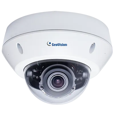 GeoVision - GV-VD8700 - 8MP H.265 Face Recognition Low Lux WDR IR Vandal Proof IP Dome