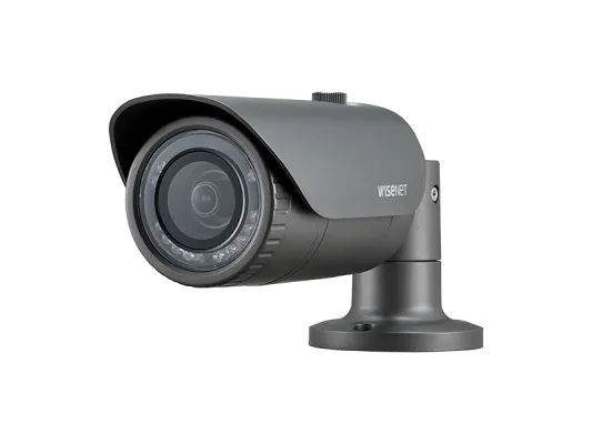 Hanwha - HCO-7030RA - 4MP Outdoor Analog HD Bullet Camera with Night Vision & 6mm Lens