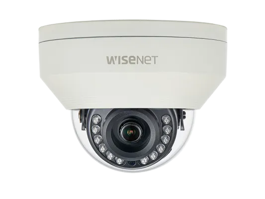 Hanwha - HCV-7010RA - 4MP Outdoor Analog HD Dome Camera with Night Vision & 2.8mm Lens
