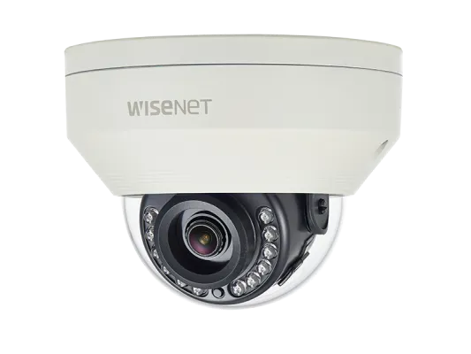 Hanwha - HCV-7010RA - 4MP Outdoor Analog HD Dome Camera with Night Vision & 2.8mm Lens
