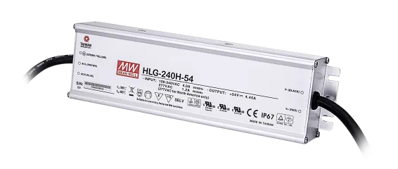 Vivotek - HLG-240H-54 - 240W Single Output Switching Power Supply, 54V