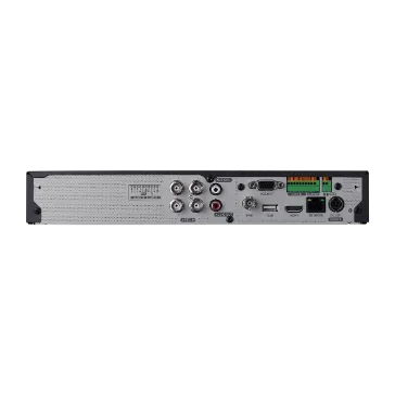 Hanwha - HRX-420 - 6 Channel AHD, TVI, CVI, CVBS, IP Pentabrid Recorder with No HDD
