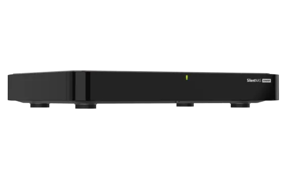 QNAP - HS-264-8G-US - QNAP HS-264 2-Drive Fanless NAS, Intel 4C/4T Processor, Burst up to 2.9 GHz, 8GB DDR4 RAM, 2 x 2.5"/3.5" SATA HDD bay, 2.5 GbE Network, 2 x HDMI